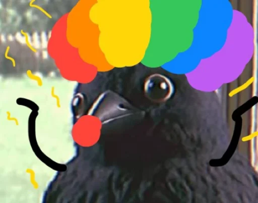 🤡 Стикер «Whostherry» для Telegram