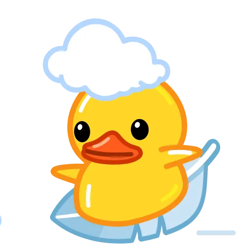 Стикер 55 Utya Why Telegram?