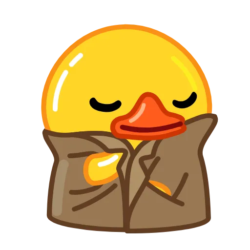 Стикер 22 Utya Why Telegram?