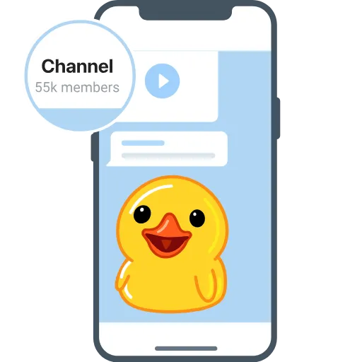 Стикер 61 Utya Why Telegram?