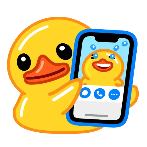 Стикер 10 Utya Why Telegram?