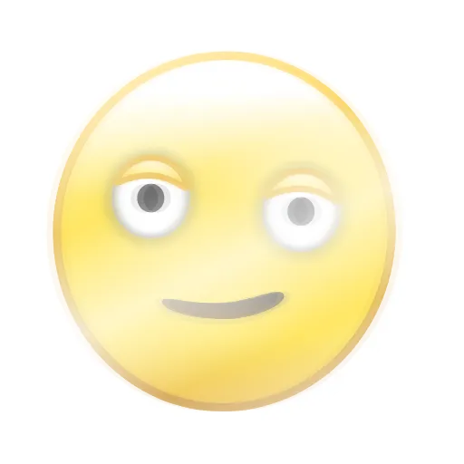 Стикер 5 Glass Bound Emoji