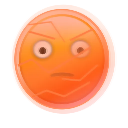 Стикер 16 Glass Bound Emoji