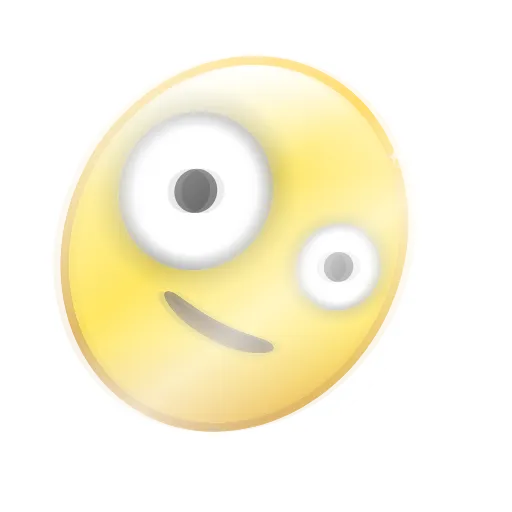 Стикер 15 Glass Bound Emoji