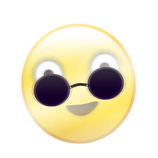Стикер 6 Glass Bound Emoji