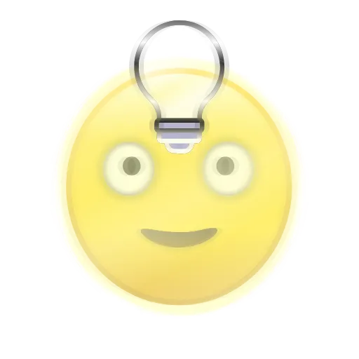 Стикер 19 Glass Bound Emoji