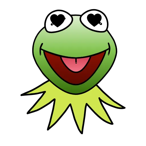 Стикер 2 Kermit The Frog