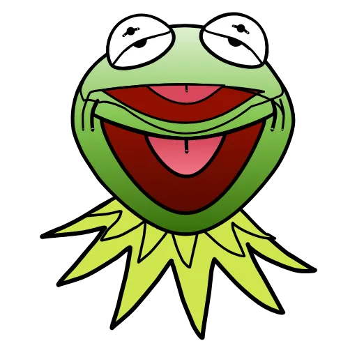 Стикер 24 Kermit The Frog