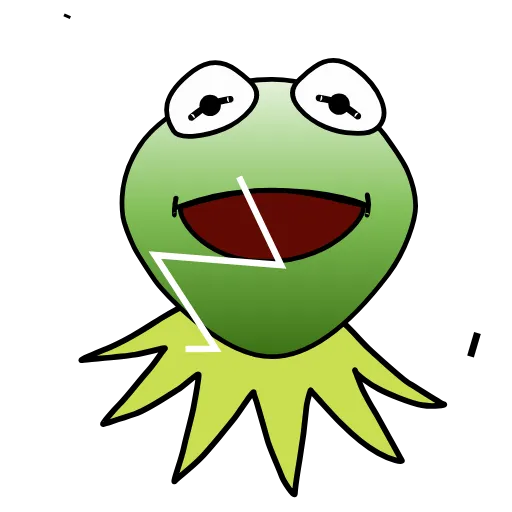 Стикер 9 Kermit The Frog