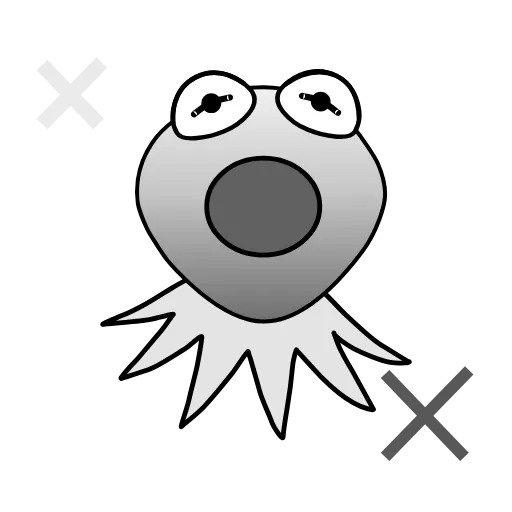 Стикер 13 Kermit The Frog