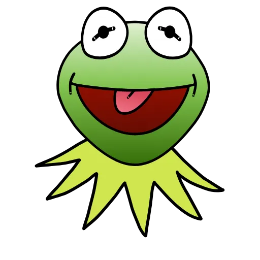 Стикер 7 Kermit The Frog