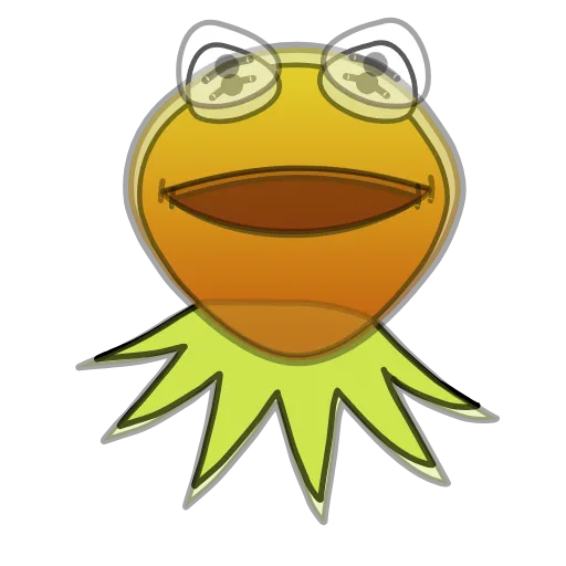 Стикер 12 Kermit The Frog