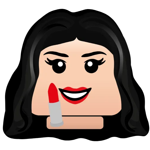 Стикер 23 Lego Emoji