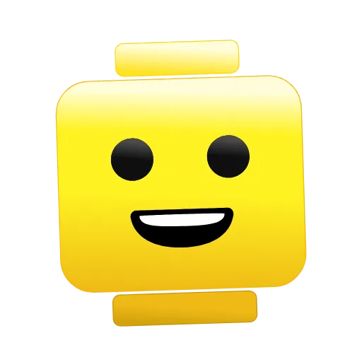 Стикер 2 Lego Emoji