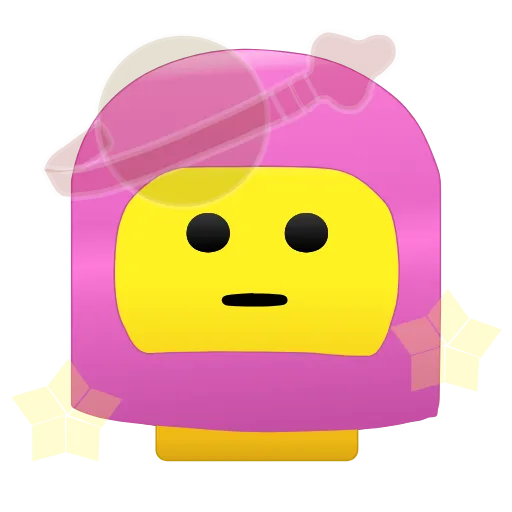 Стикер 32 Lego Emoji