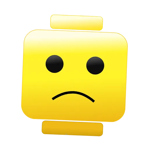 Стикер 16 Lego Emoji