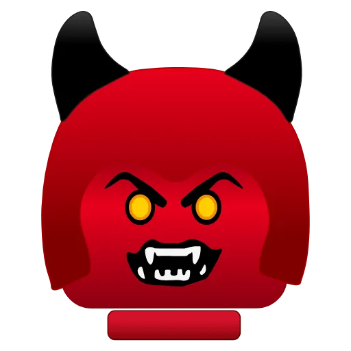 Стикер 20 Lego Emoji