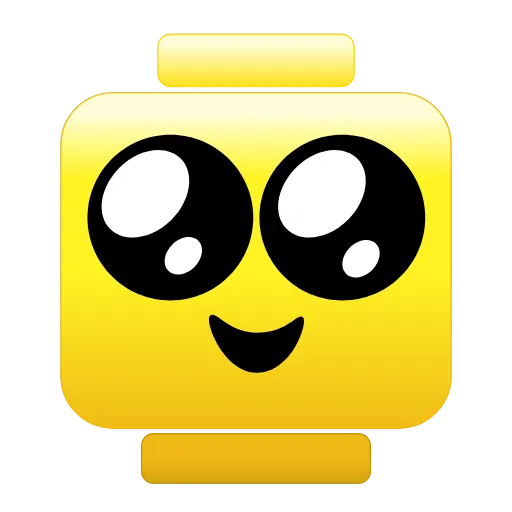 Стикер 13 Lego Emoji