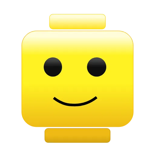 Стикер 3 Lego Emoji