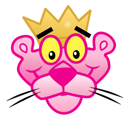 Стикер 2 Pink Panther