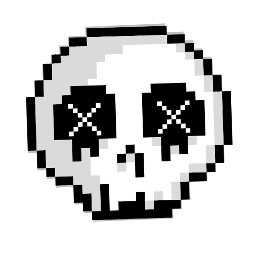 Стикер 50 Pixeled