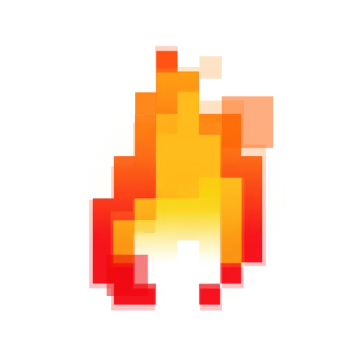 Стикер 7 Pixeled