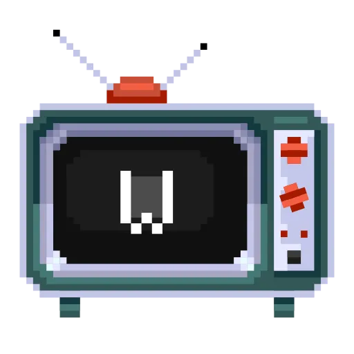 📺 Стикер «Pixeled» для Telegram