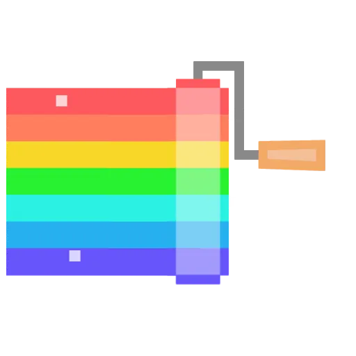 🌈 Стикер «Pixeled» для Telegram