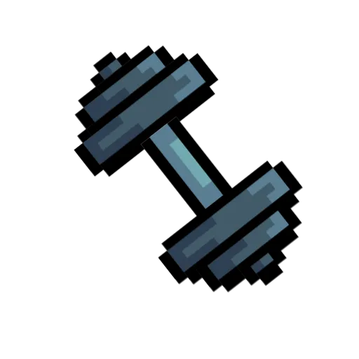 💪 Стикер «Pixeled» для Telegram