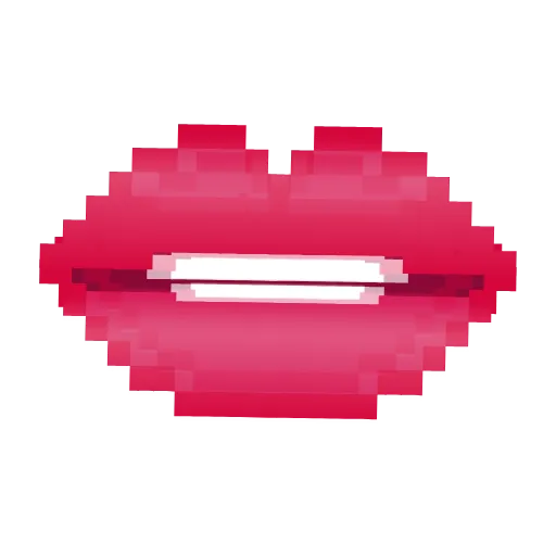 💋 Стикер «Pixeled» для Telegram