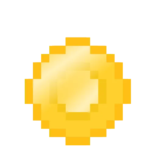 🪙 Стикер «Pixeled» для Telegram