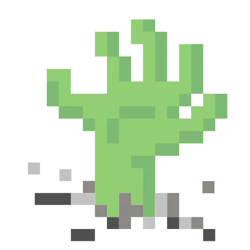 🧟 Стикер «Pixeled» для Telegram