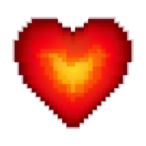 ❤️‍🔥 Стикер «Pixeled» для Telegram