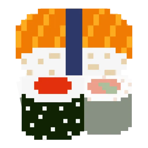 🍣 Стикер «Pixeled» для Telegram