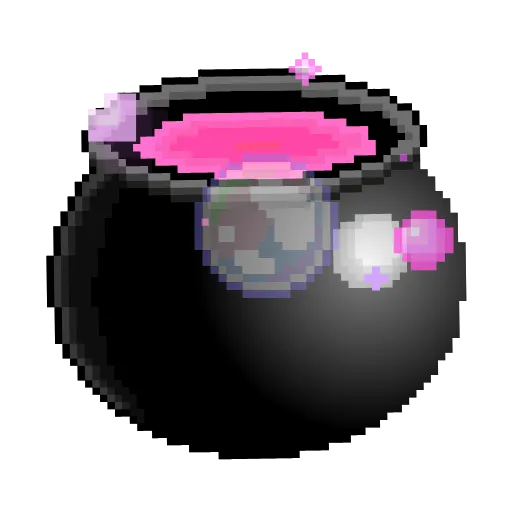 🔮 Стикер «Pixeled» для Telegram