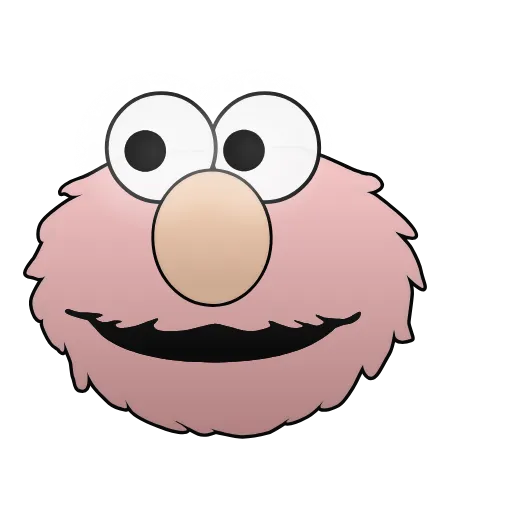 Стикер 15 Sesame Street Elmo