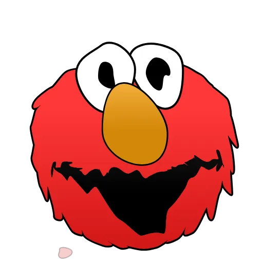 Стикер 11 Sesame Street Elmo
