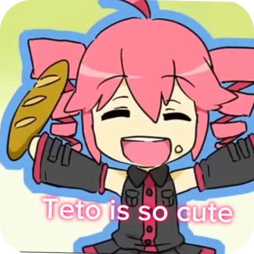 🥖 Стикер «Teto» для Telegram