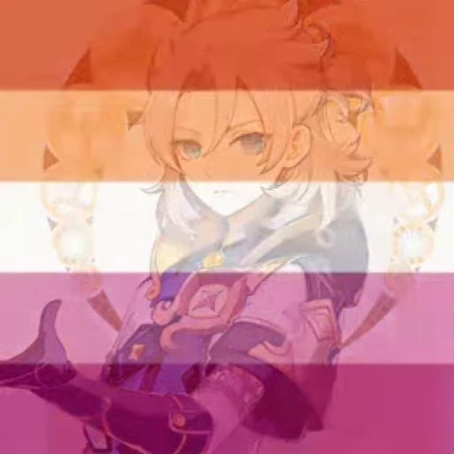 👩‍❤️‍💋‍👩 Стикер «Albedo» для Telegram