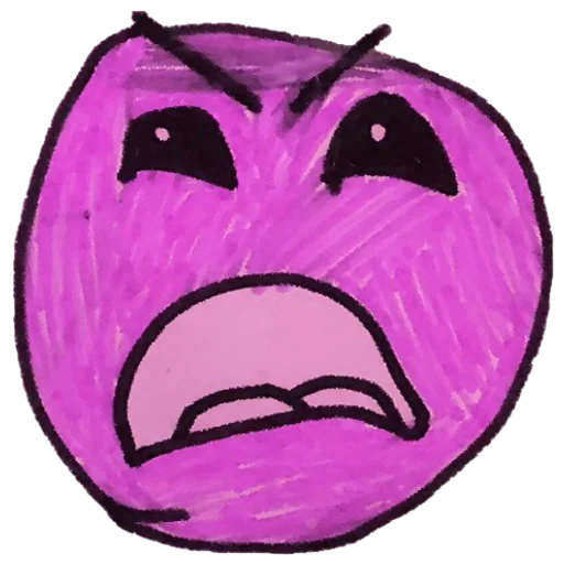 👿 Стикер «Wildviky difficulty faces» для Telegram
