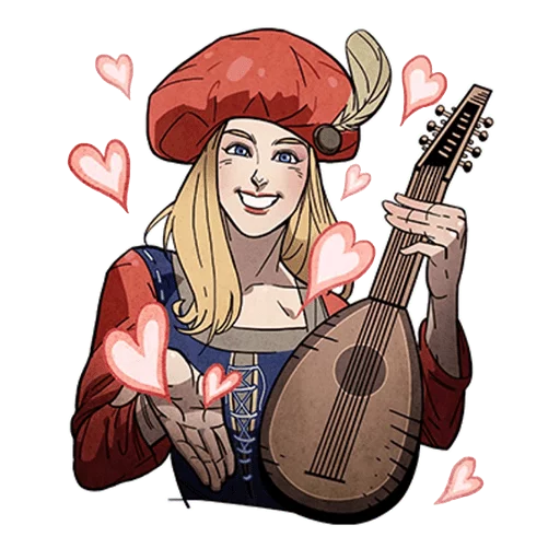 💗 Стикер «wiedźmin» для Telegram