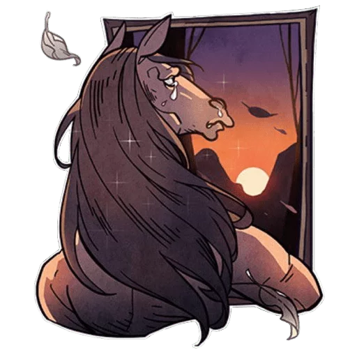 😿 Стикер «wiedźmin» для Telegram