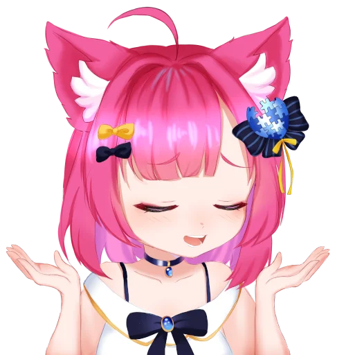 👐 Стикер «Wiki chan» для Telegram