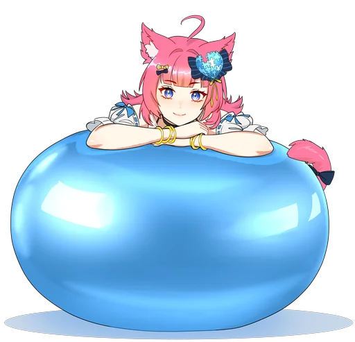 🎈 Стикер «Wiki chan» для Telegram