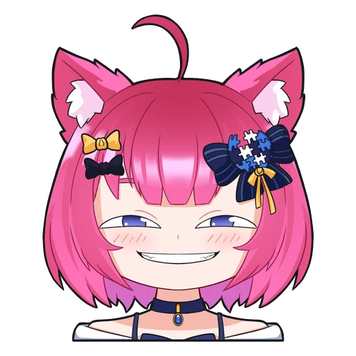 😈 Стикер «Wiki chan» для Telegram