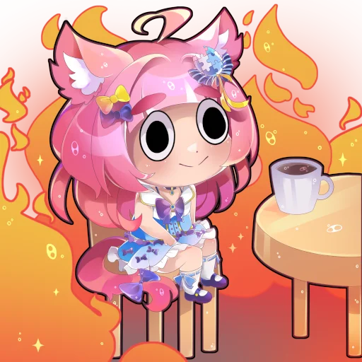 🔥 Стикер «Wiki chan» для Telegram