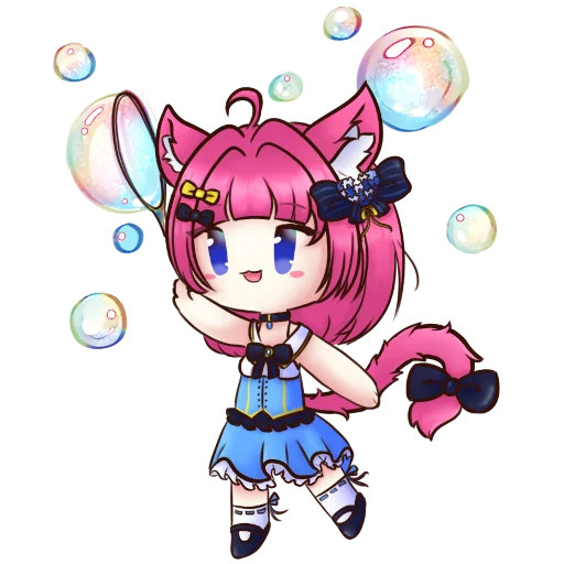 🫧 Стикер «Wiki chan» для Telegram