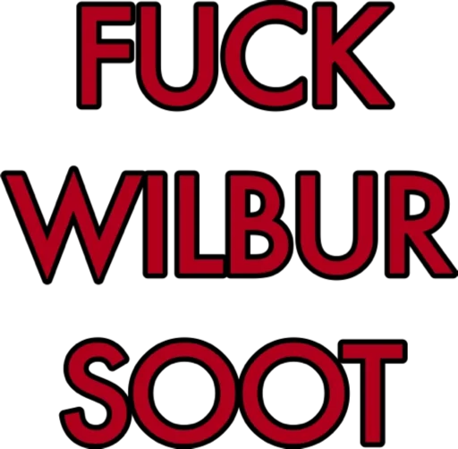 🚫 Стикер «WilburSoot» для Telegram