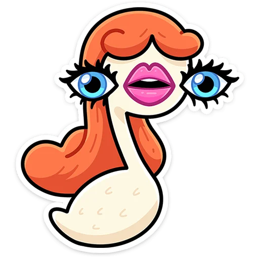 ⭐ Стикер «Дикие гусыни» для Telegram