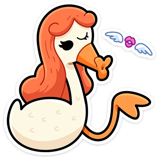 ⭐ Стикер «Дикие гусыни» для Telegram